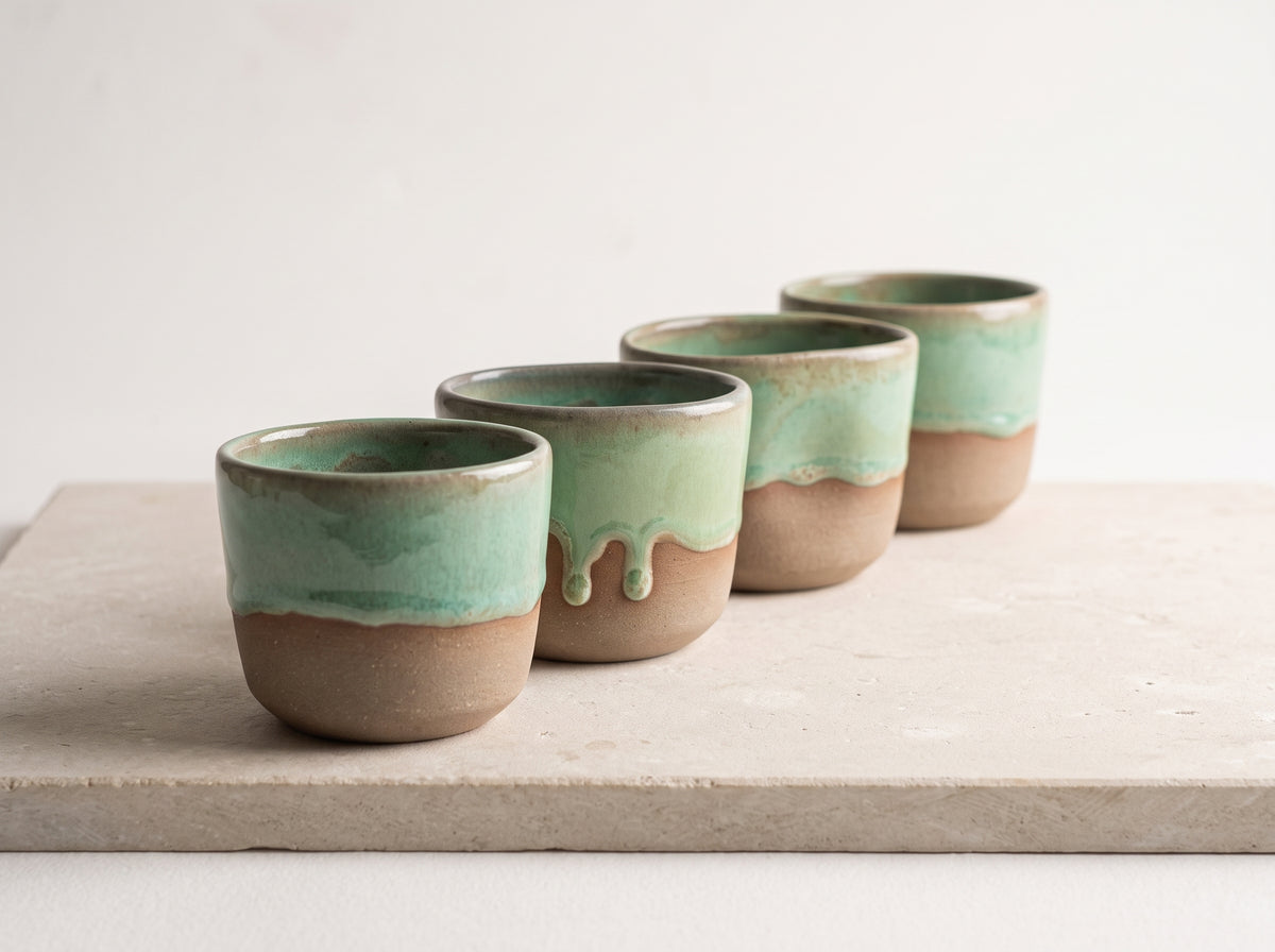 Stoneshot Glass / Handmade Ceramic Shot Glass