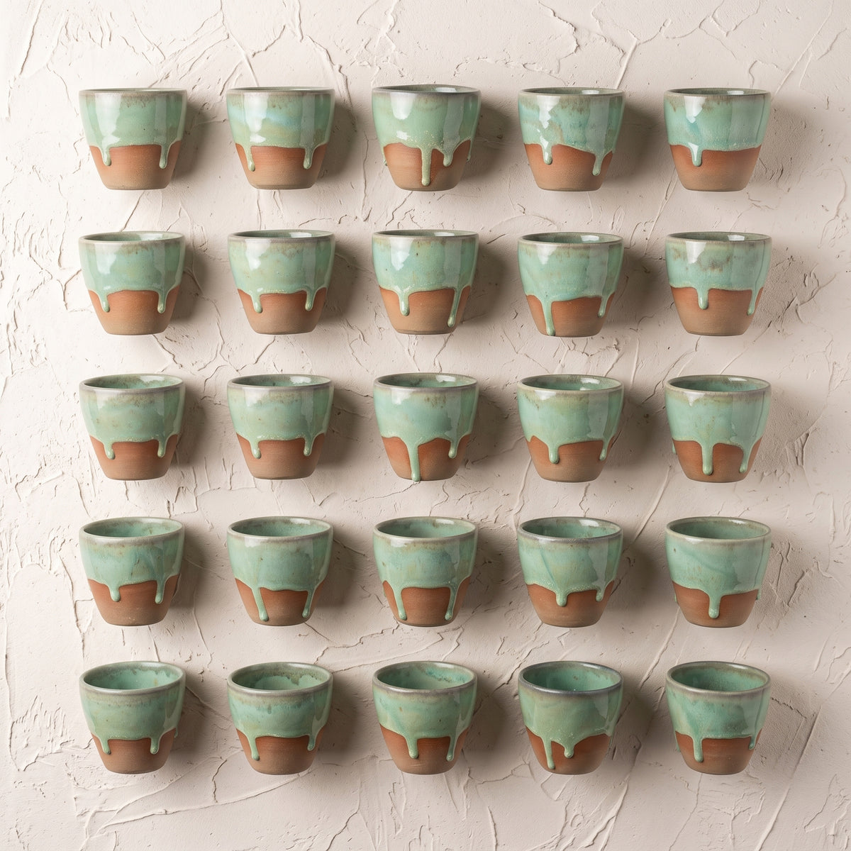 Stone Sip Olive El Yapımı Stoneware Seramik Espresso Bardağı (90 ml) | LyLceramics