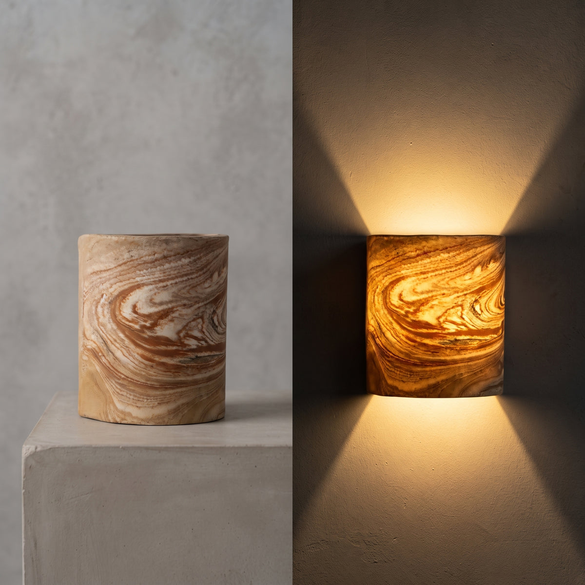 Lume El Yapımı Stoneware Seramik Duvar Apliği | LyLceramics