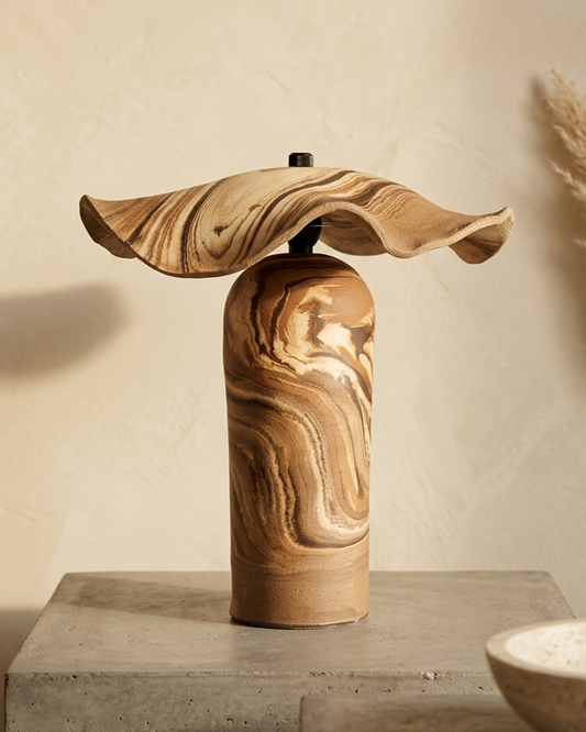 Enso Table Lamp genel görünüm, zen çemberi formu